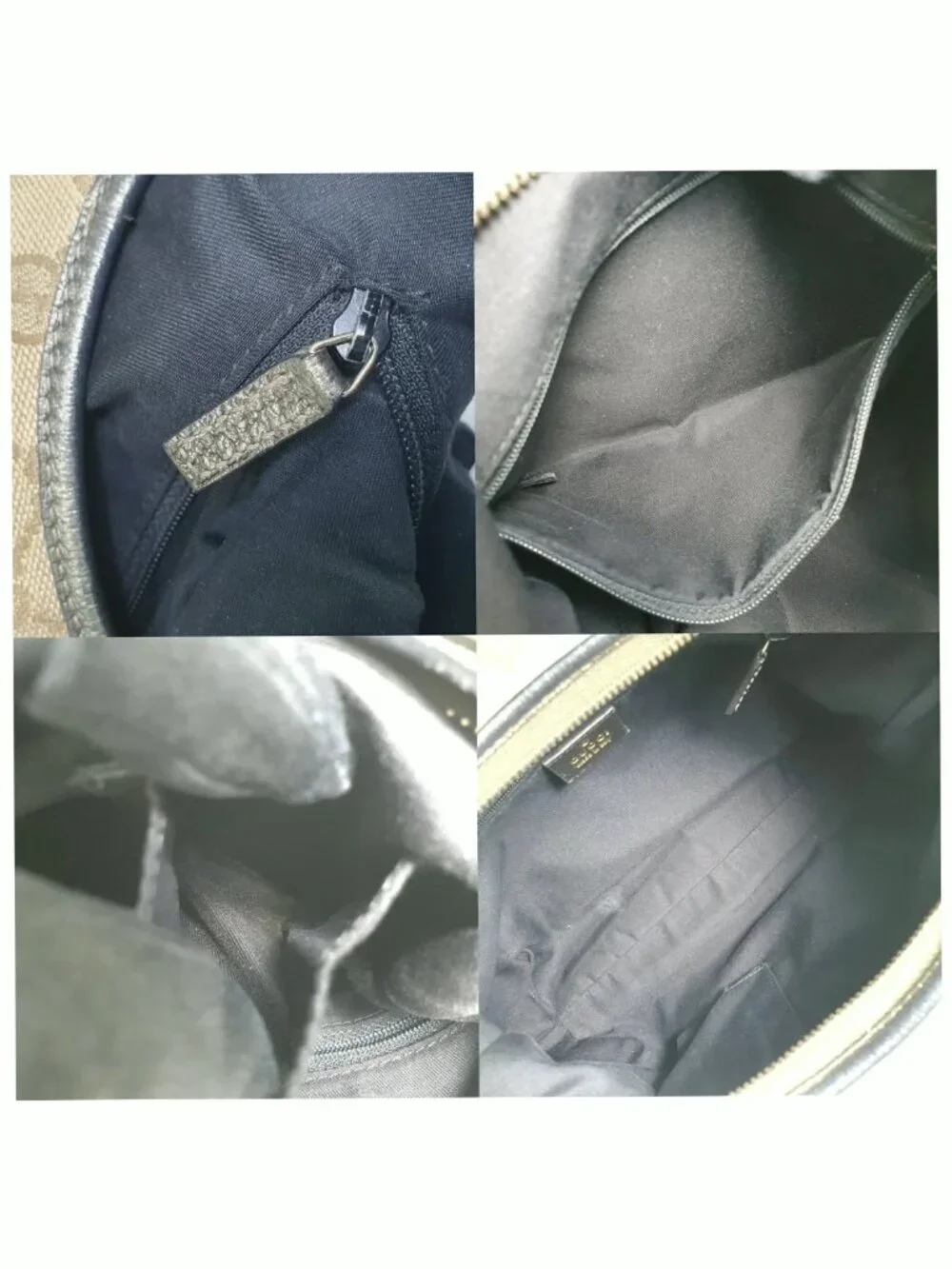 Authentic Gucci GG Canvas Hobo Bag Monogram Shoulder Bag - Picture 10 of 10